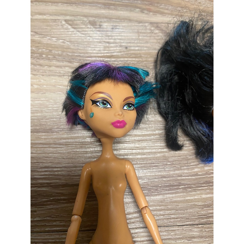 Mattel Monster High Cleo de Nile G1 2008 Nude Doll Trimmed Hair - Picture 2 of 13